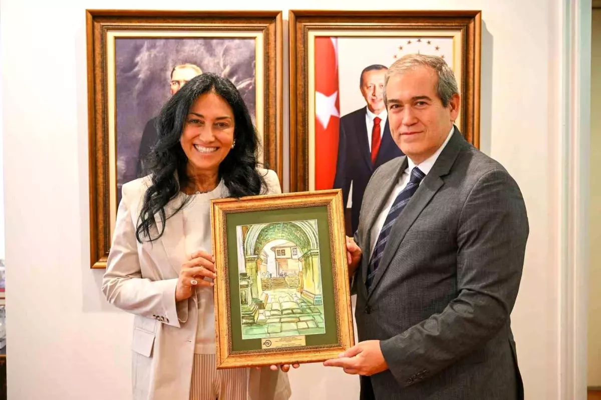 ATSO heyeti Madrid'de uluslararası iş birliği köprüleri kurdu