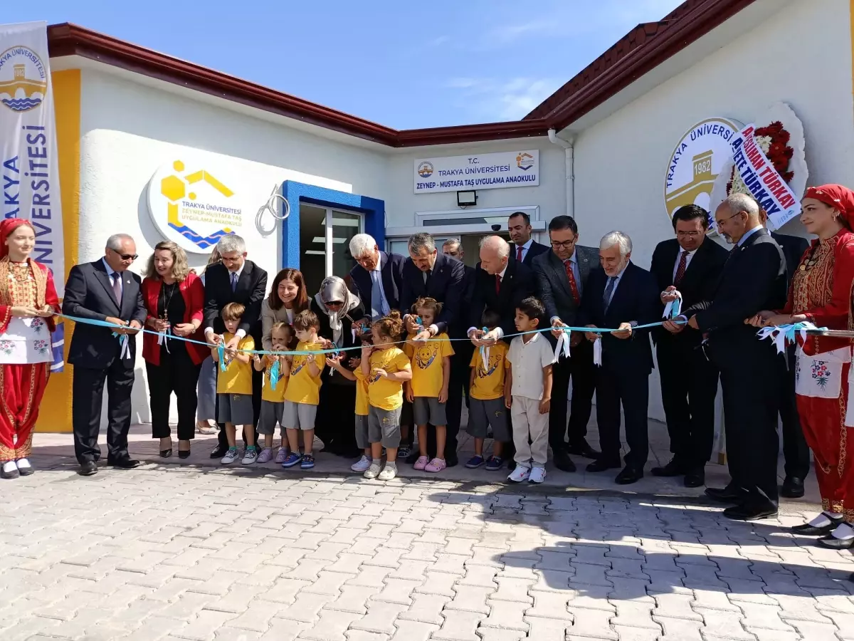 Bakan Yardımcısı Yılmaz, Edirne'de anaokulu açılışına katıldı