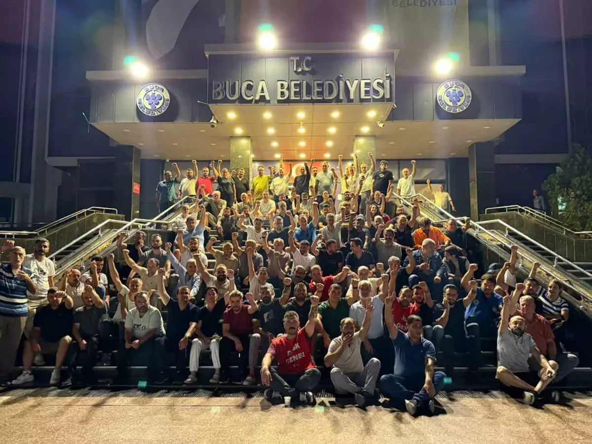Buca Belediyesi'nde İşçiler 7. Günde Eylemde