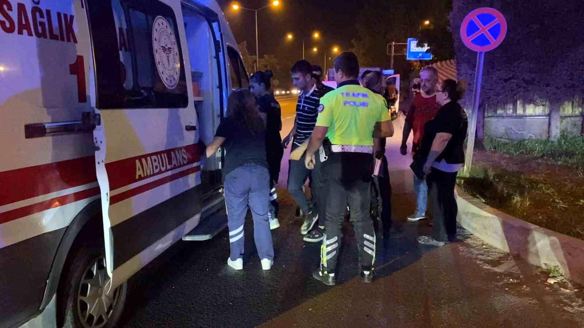 İnegöl'de Trafik Kazası: 1 Yaralı