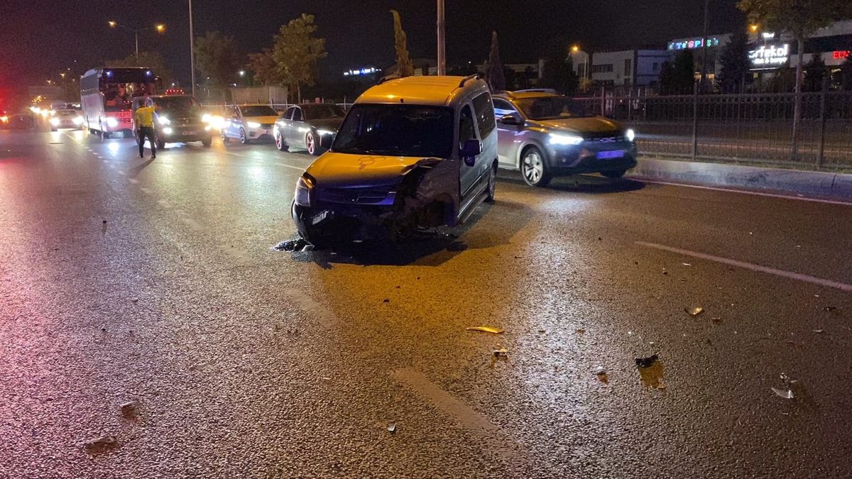 Bursa'da Trafik Kazası: 1 Yaralı
