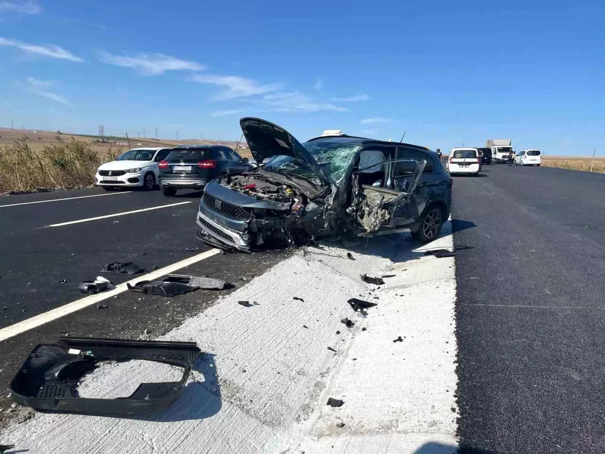 Tekirdağ'da Zincirleme Kaza: 6 Yaralı