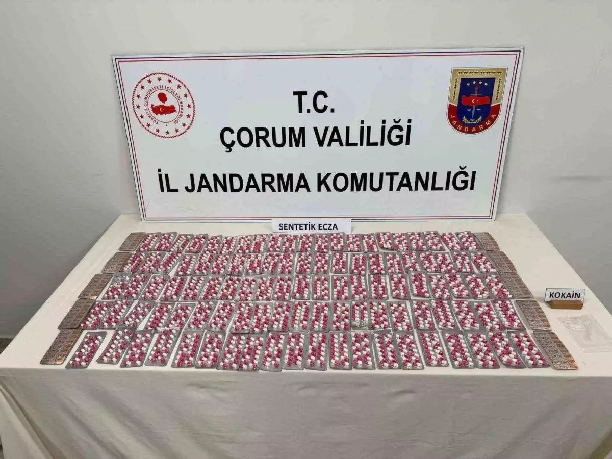 Çorum'da Uyuşturucu Operasyonu: Bir Şüpheli Tutuklandı