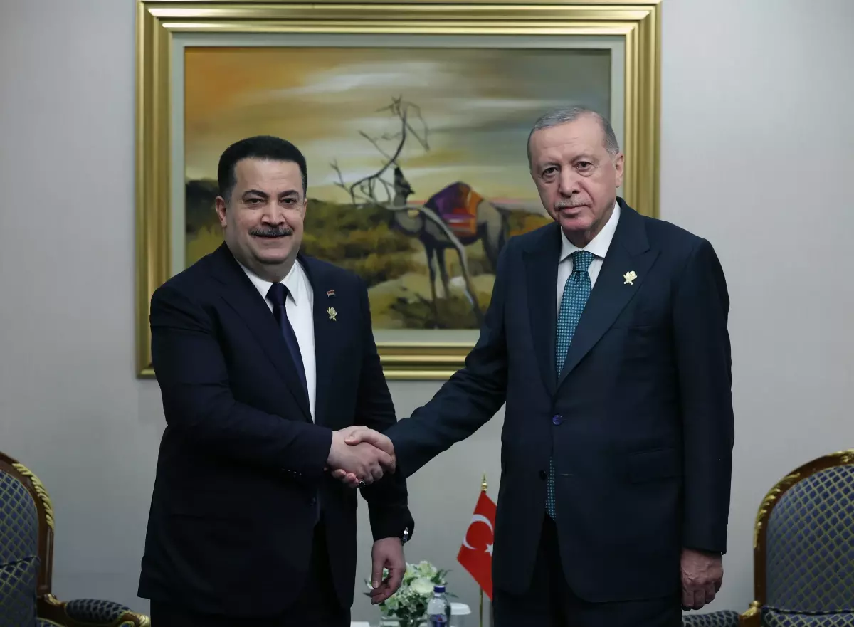 Erdoğan, Katar'da Irak Başbakanı ile Görüştü