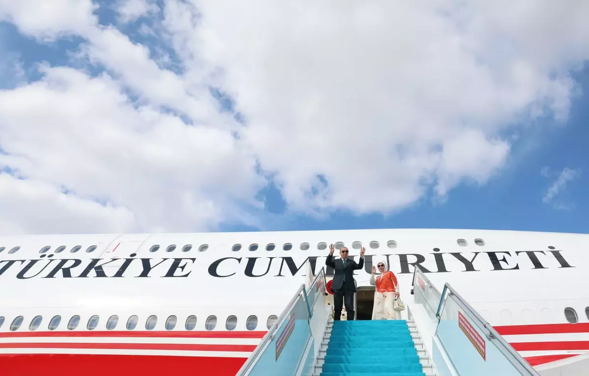 Cumhurbaşkanı Erdoğan Katar'a gitti