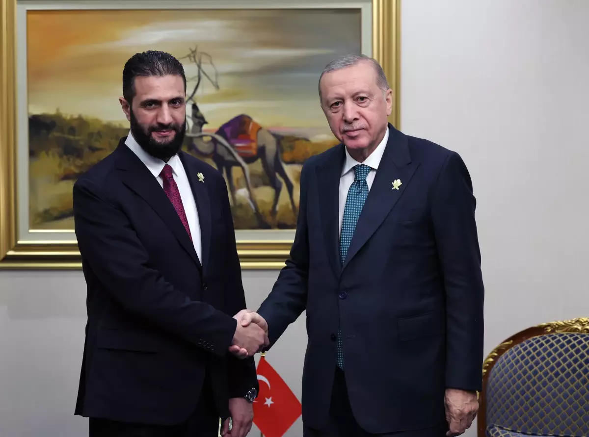 Erdoğan, Katar'da Suriye Cumhurbaşkanı Şara ile Görüştü