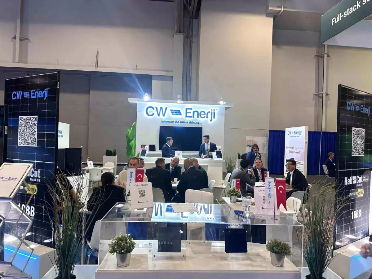 CW Enerji, Las Vegas'taki RE+ Fuarı'nda Yenilikçi Ürünlerini Sergiledi