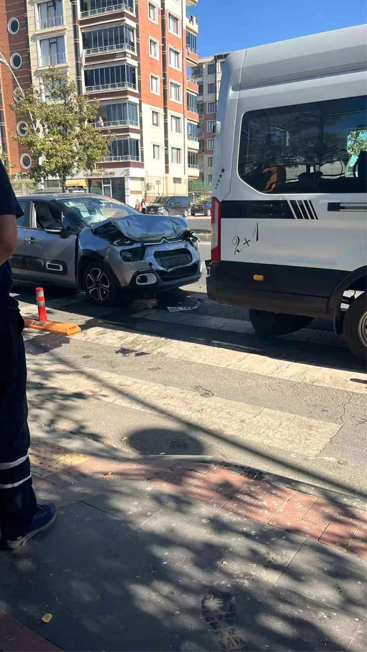 Diyarbakır'da Trafik Kazası: 1 Yaralı