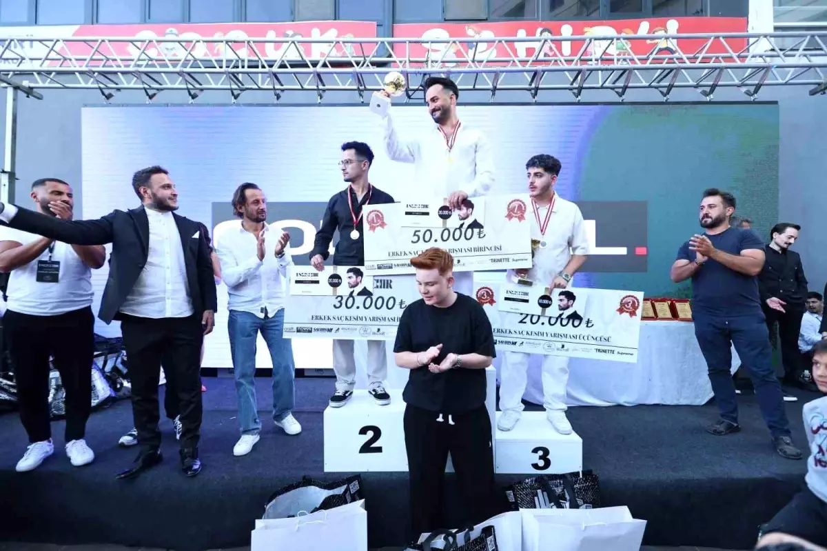 Eskişehir Hair Fest'te Yarışmacılara Ödüller Teslim Edildi
