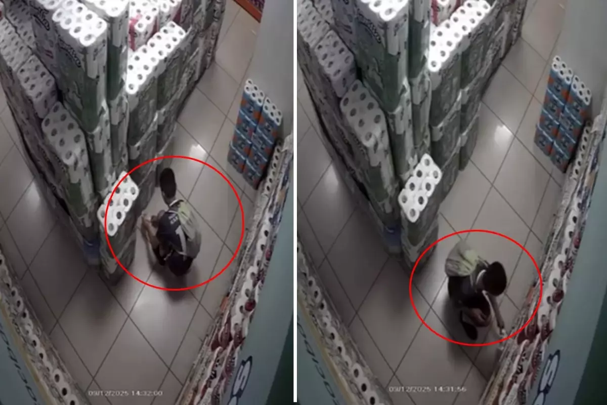 Görüntü Türkiye'den ve bunu yapan da 10 yaşındaki bir çocuk