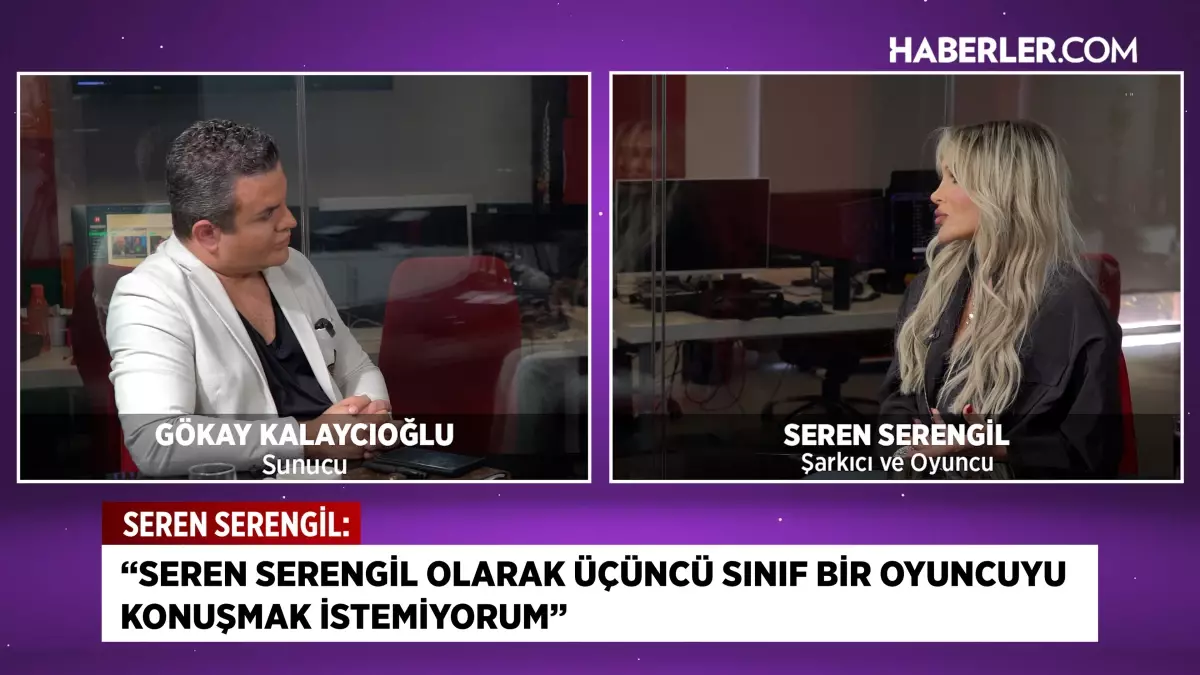 Haber Bahane'de Seren Serengil'den İtiraflar: Siyaset, Müzik ve Özel Hayat Açıklamaları
