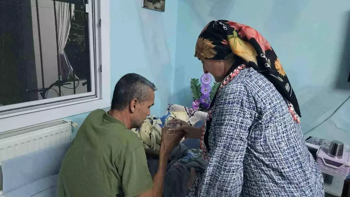 Kadirli'deki Kaza Sonrası Yatağa Mahkum Hayat