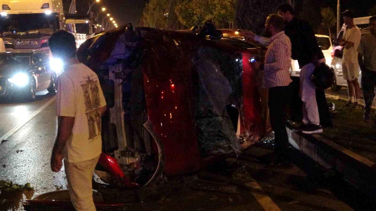 Malatya'da Trafik Kazası: 2 Yaralı