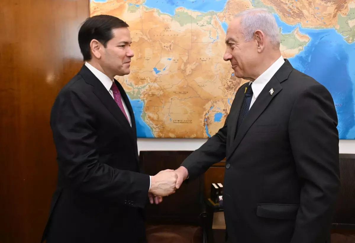 Netanyahu, ABD Dışişleri Bakanı Rubio ile Görüştü