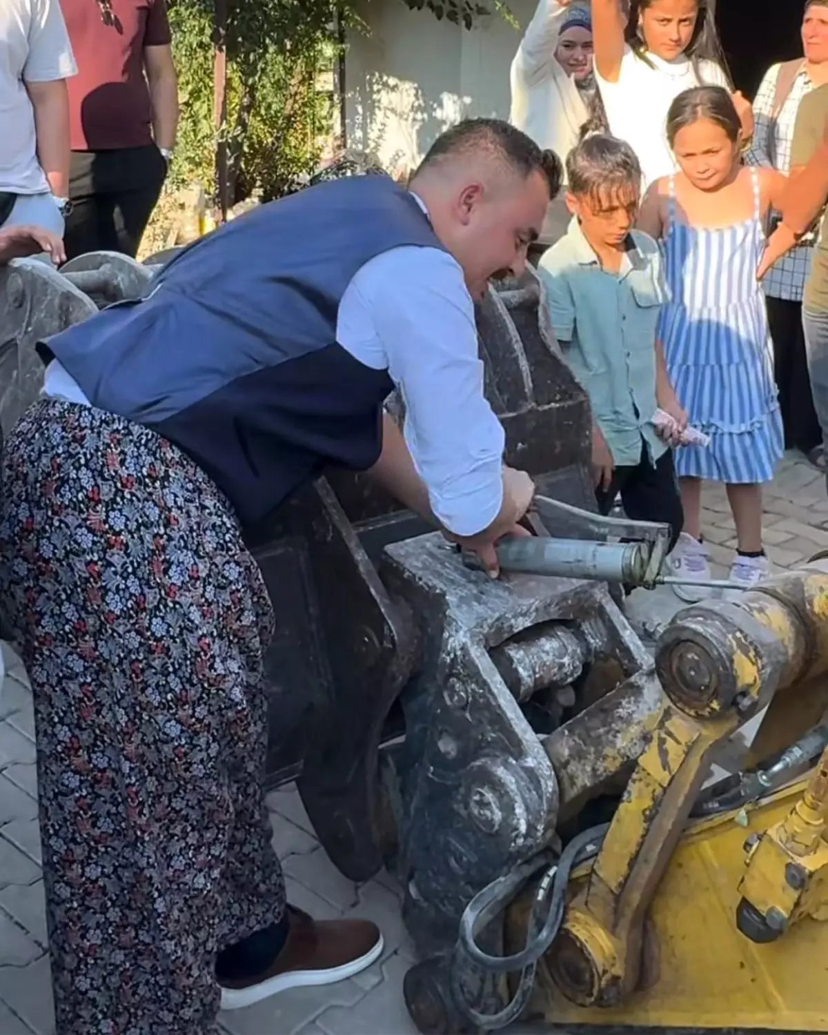 Denizli'de Düğün Töreninde Rengarenk Anlar