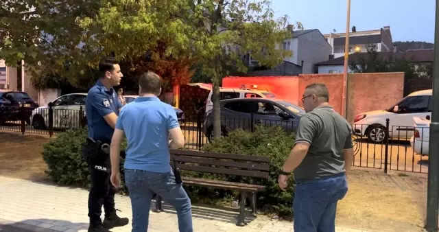 The 7-year-old child was left in a pool of blood while playing in the park