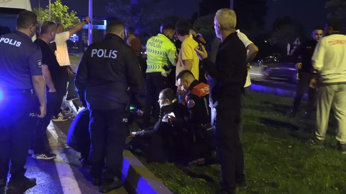 Bolu'da Motosiklet Kazası: 4 Polis Yaralı