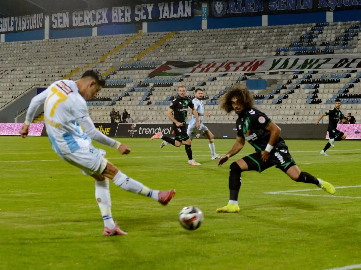 Erzurumspor ve Sakaryaspor 1-1 Berabere Kaldı