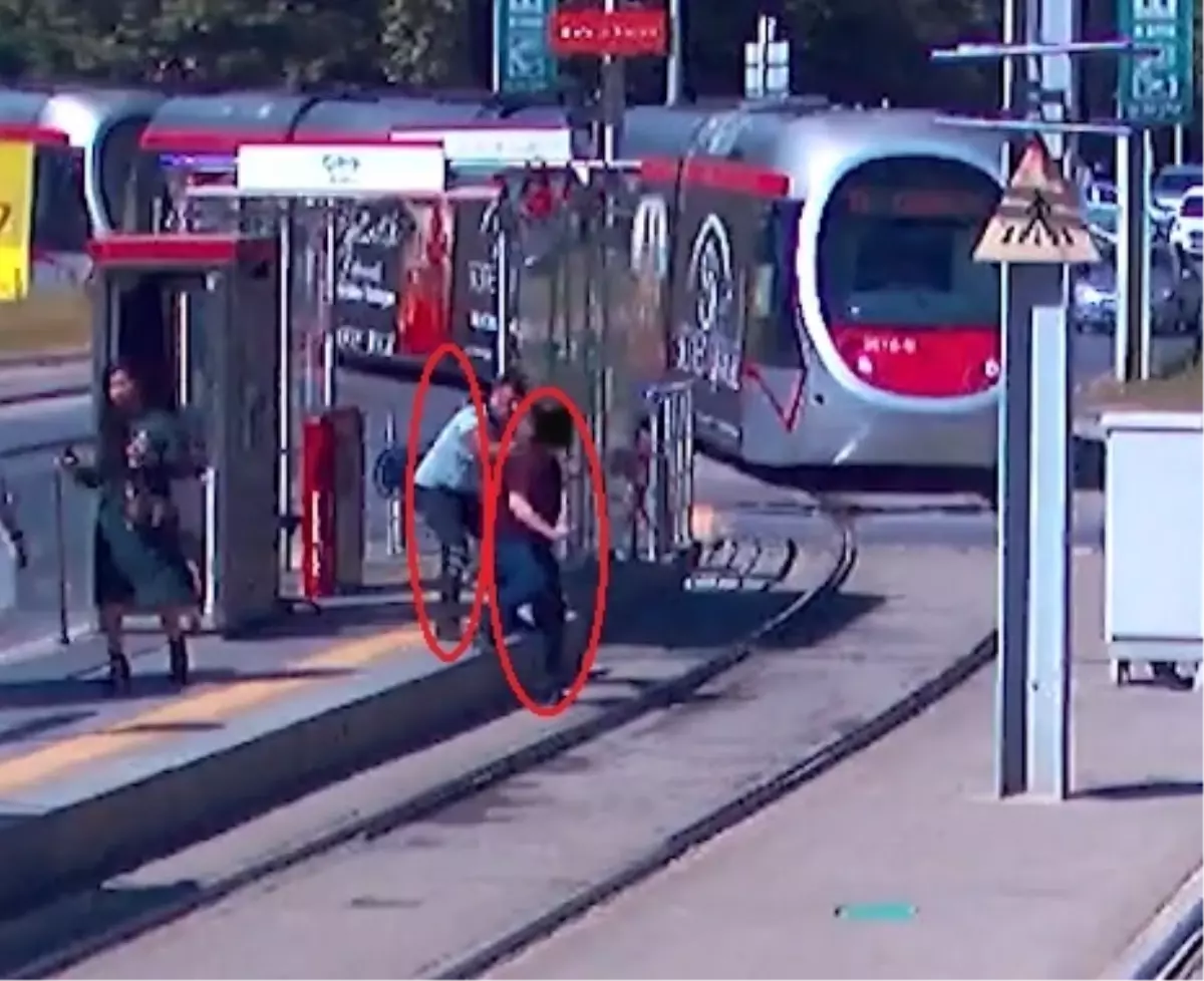 Kayseri'de Güvenlik Görevlisi Olası Kazayı Önledi