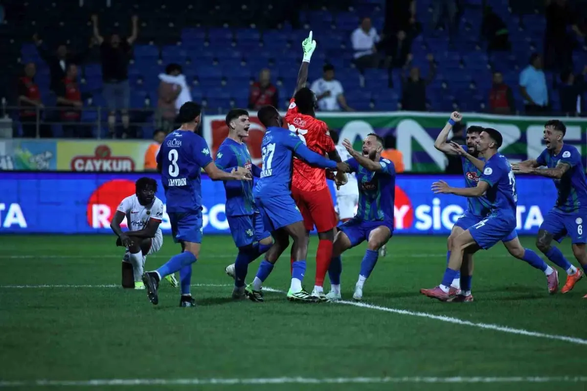 Çaykur Rizespor, Gençlerbirliği'ni Uzatma Dakikalarında Yenerek 3 Puan Aldı