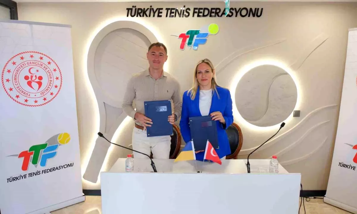 Türkiye ve Ukrayna Tenis Federasyonları Arasında İş Birliği Protokolü İmzalandı