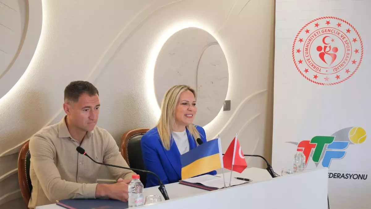 Türkiye ve Ukrayna Tenis Federasyonları Ortak Protokol İmzaladı