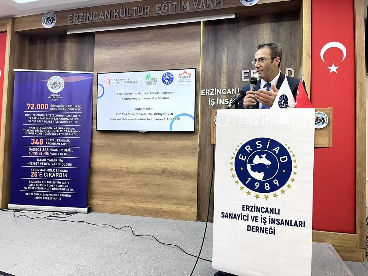 Erzincan'da Yerel Kalkınma Hamlesi Teşvik Programı Tanıtıldı
