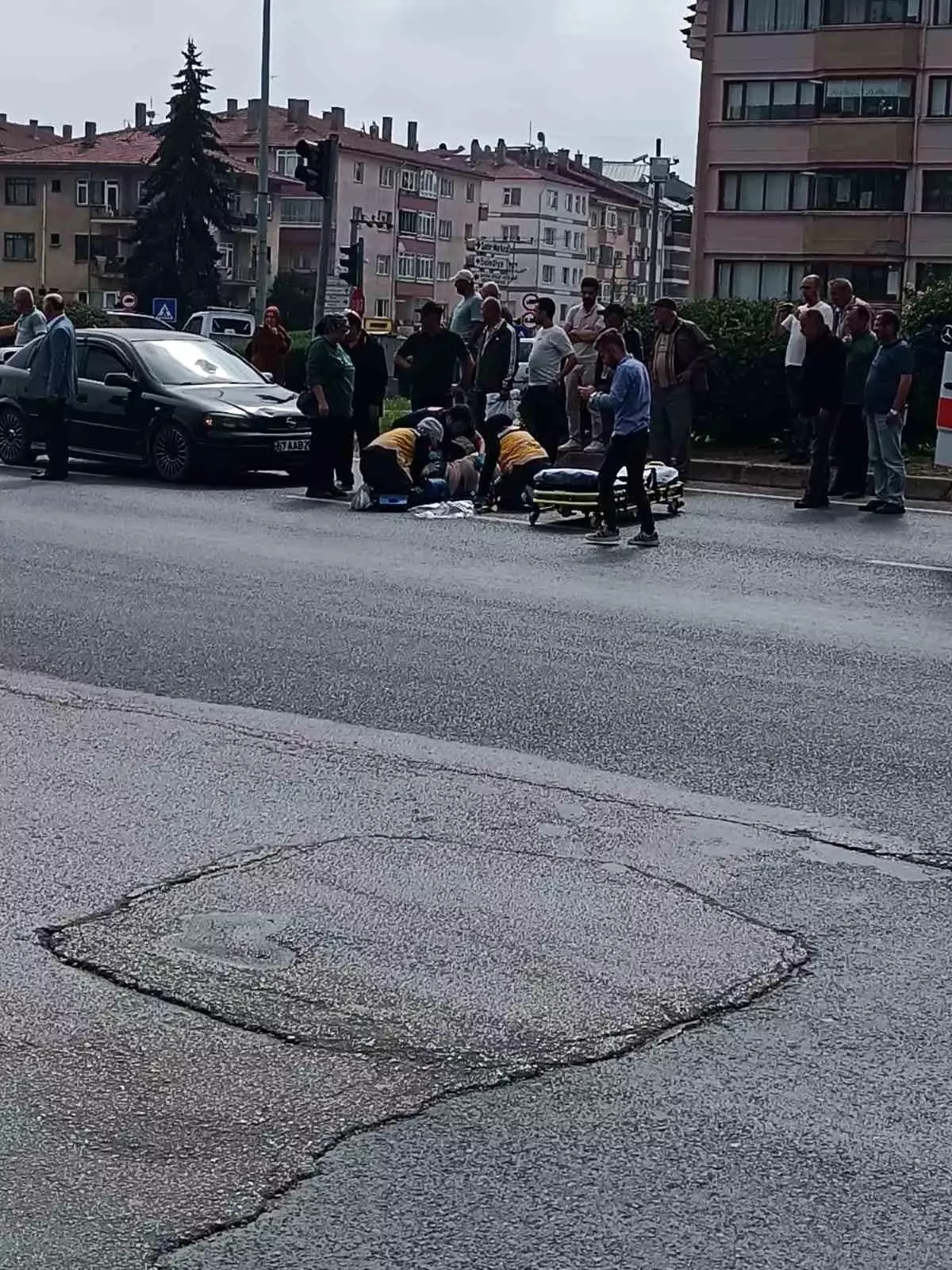 Bolu'da Yaya Kazası: Bir Kişi Yaralandı
