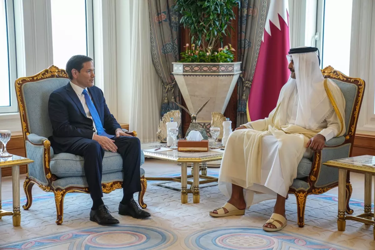 Marco Rubio, Doha'da Katar Yetkilileri ile Görüştü