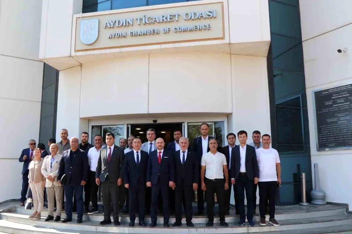 Özbekistan Büyükelçisi Aydın Ticaret Odası'nı Ziyaret Etti