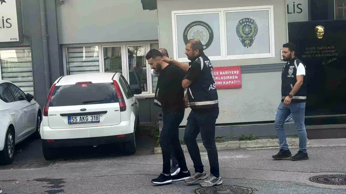 Çocuklarının Gözünde Babaya Tokat Atan Şahıs Adliyeye Sevk Edildi