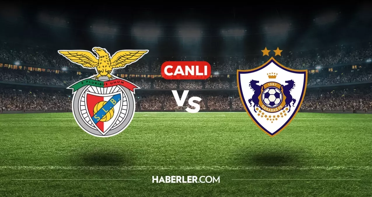 Benfica Karabağ CANLI izle! (ŞİFRESİZ) Benfica Karabağ maçı hangi kanalda, nasıl izlenir?