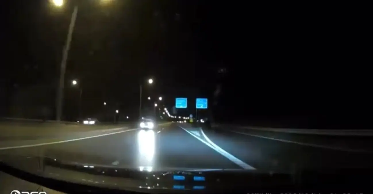 Yenişehir-Bursa Yolu'nda Ters Yönde İlerleyen Araç Tehlike Yarattı