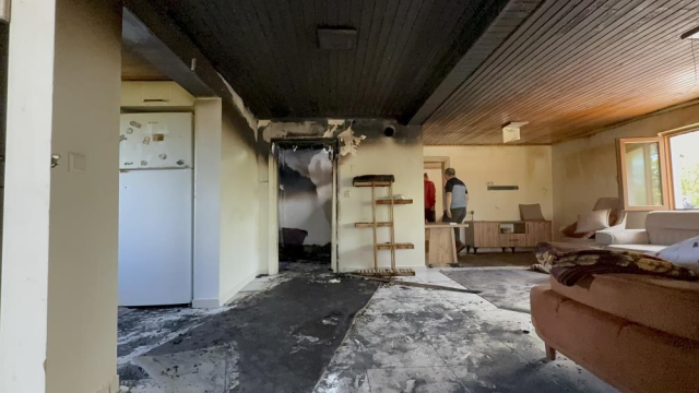 The house burned down for the 6th time, rendering it unusable