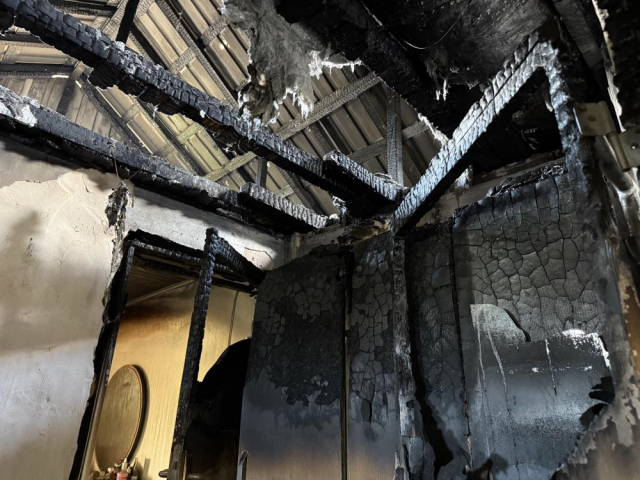 The house burned down for the 6th time, rendering it unusable