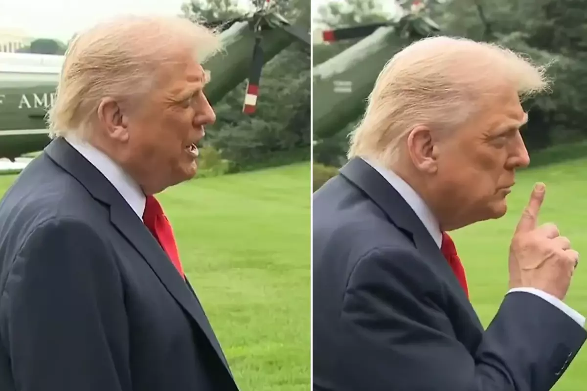 Gazetecinin sorusu Trump'ı küplere bindirdi: Bunu liderinize anlatacağım, sessiz olun