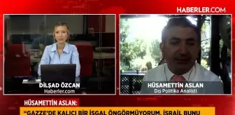 Hüsamettin Aslan: İsrail Hamas'a hala zarar veremedi, Hamas tünellerde İsrail'i bekliyor