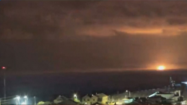 First images from Israel's ground operation launched against Gaza