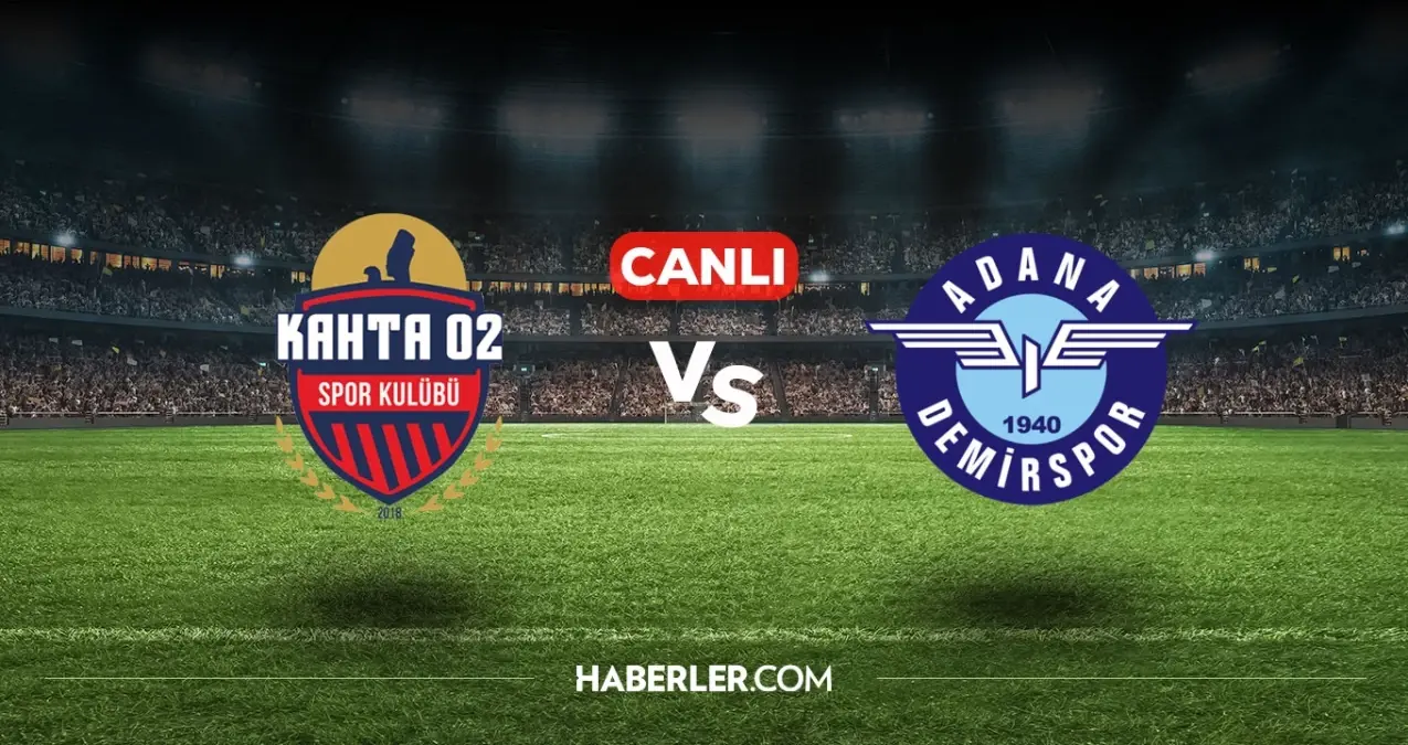 Kahta 02 Spor Adana Demirspor CANLI nereden izlenir? Kahta 02 Spor Adana Demirspor maçı hangi kanalda, nasıl izlenir?