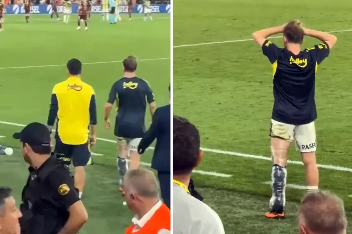 Maçtan sonra ortaya çıktı! Fenerbahçe taraftarının paylaştığı video