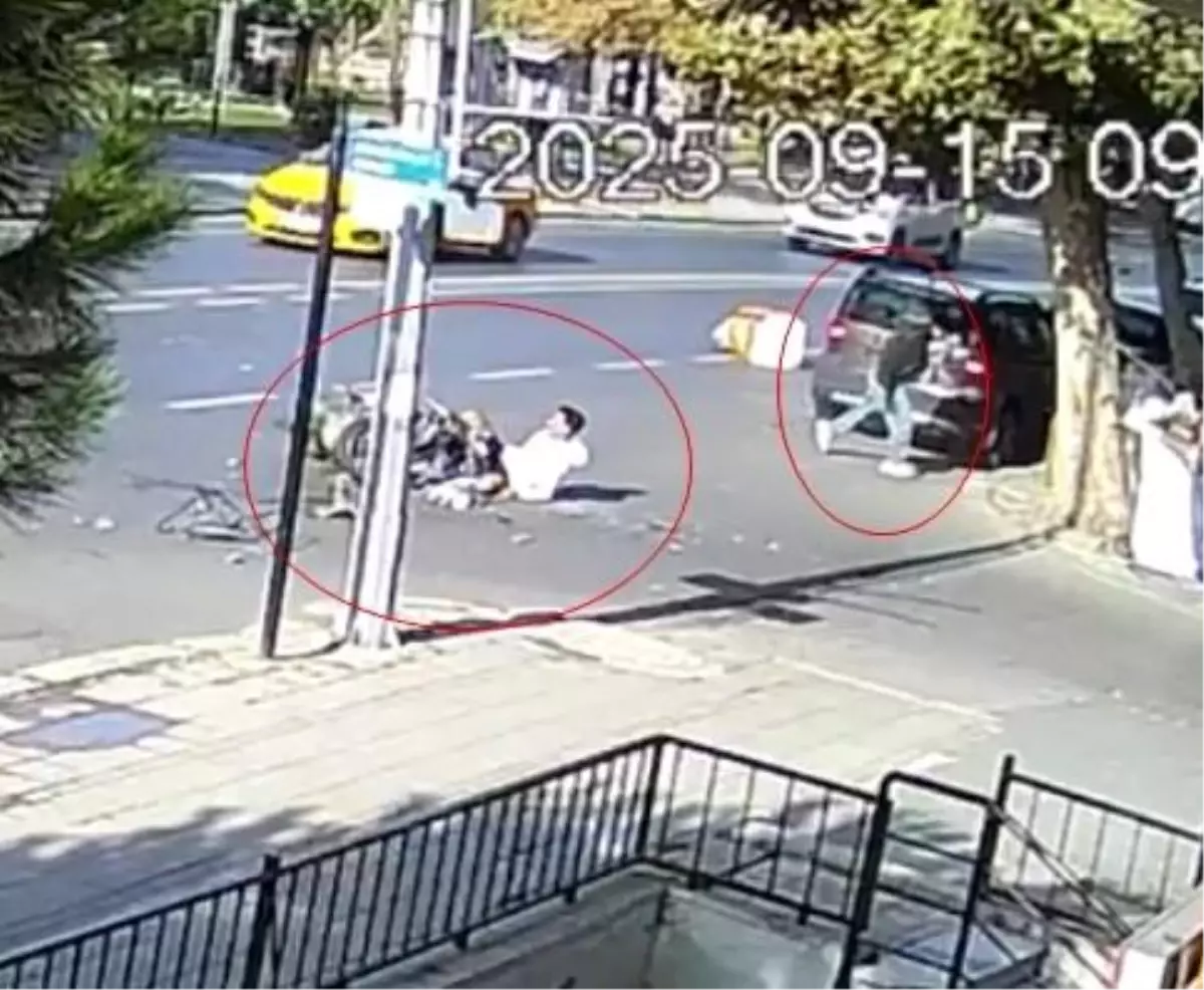 Tekirdağ'da Motosiklet ve Otomobil Çarpıştı: 2 Yaralı