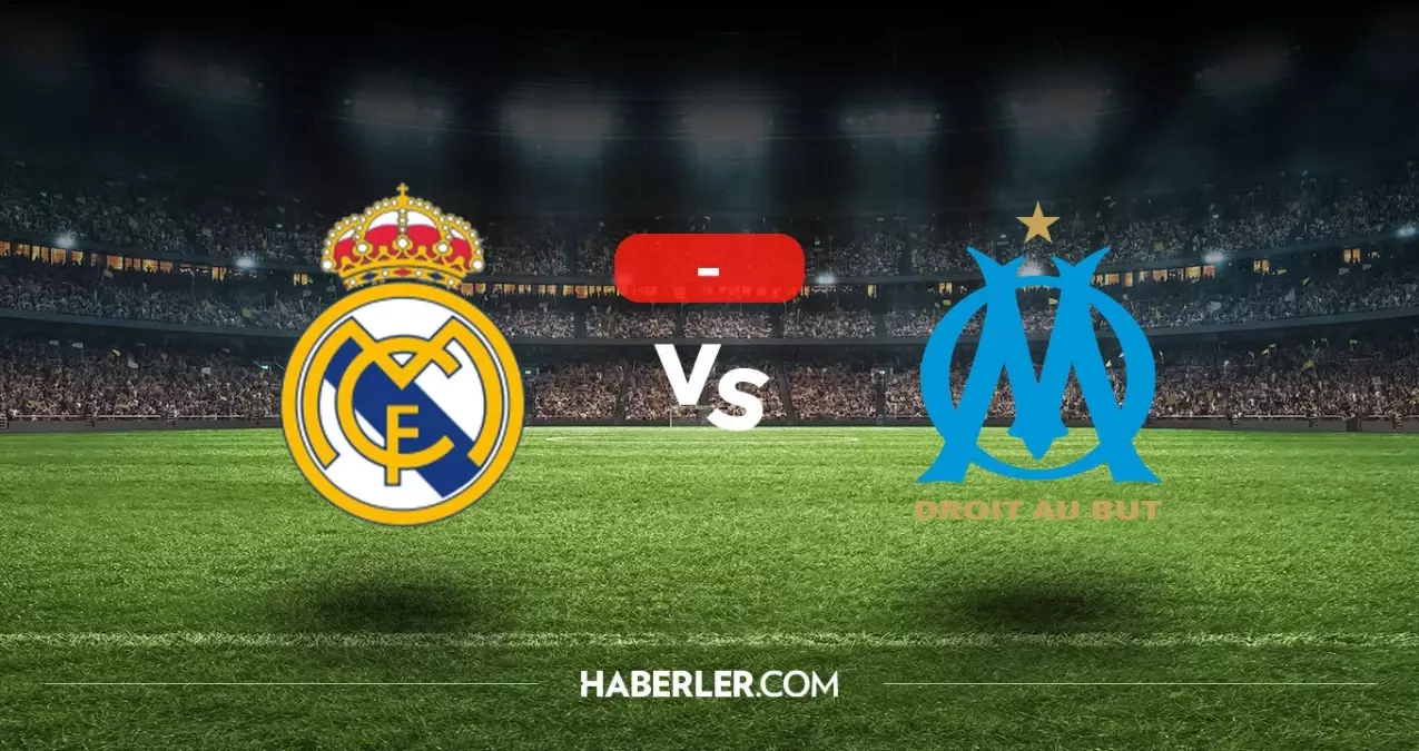 Real Madrid Marsilya maçı kaç kaç, bitti mi? MAÇ SONUCU! Real Madrid Marsilya golleri kim attı, canlı maç anlatımı!