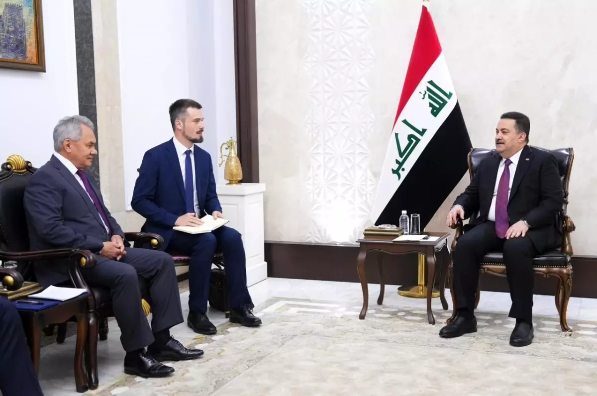 Rusya Güvenlik Konseyi Sekreteri Şoygu, Irak Başbakanı Sudani ile Görüştü