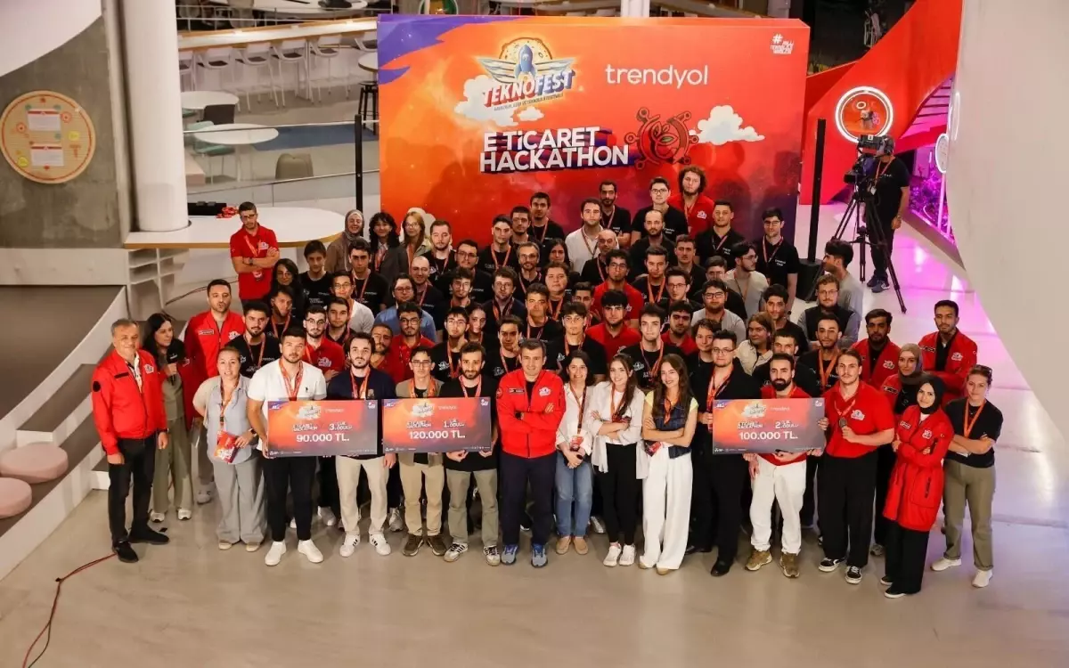 Trendyol TEKNOFEST E-Ticaret Hackathonu'nda Kazananlar Belirlendi