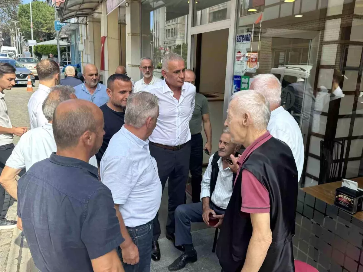 TFF Başkanı İbrahim Hacıosmanoğlu Trabzon'da Ziyaretlerde Bulundu