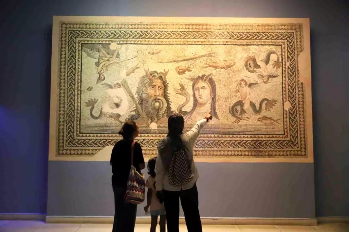 Zeugma Mozaik Müzesi, 2025'in İlk 8 Ayında 400 Bin Ziyaretçi Ağırladı