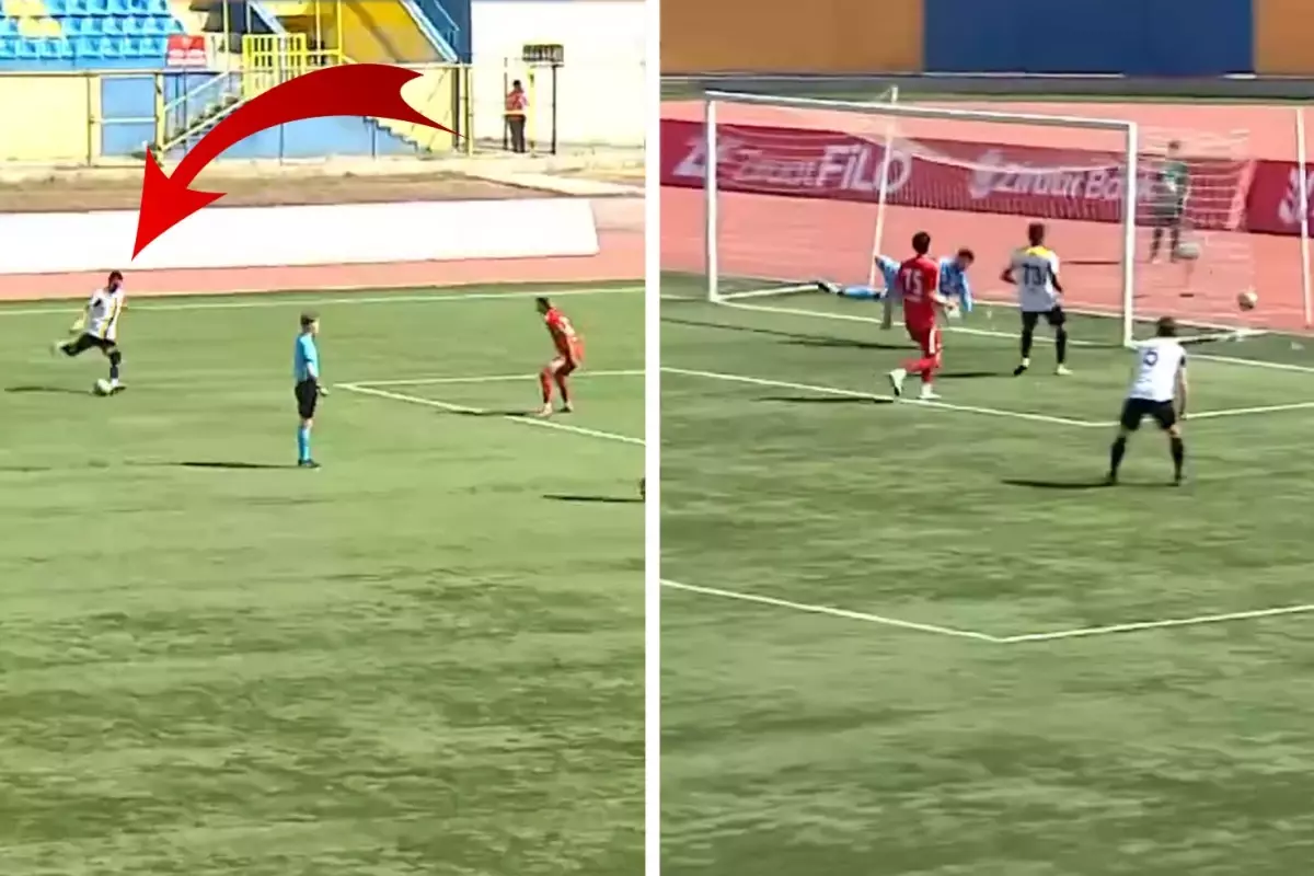 Ziraat Türkiye Kupası'nda inanılmaz gol