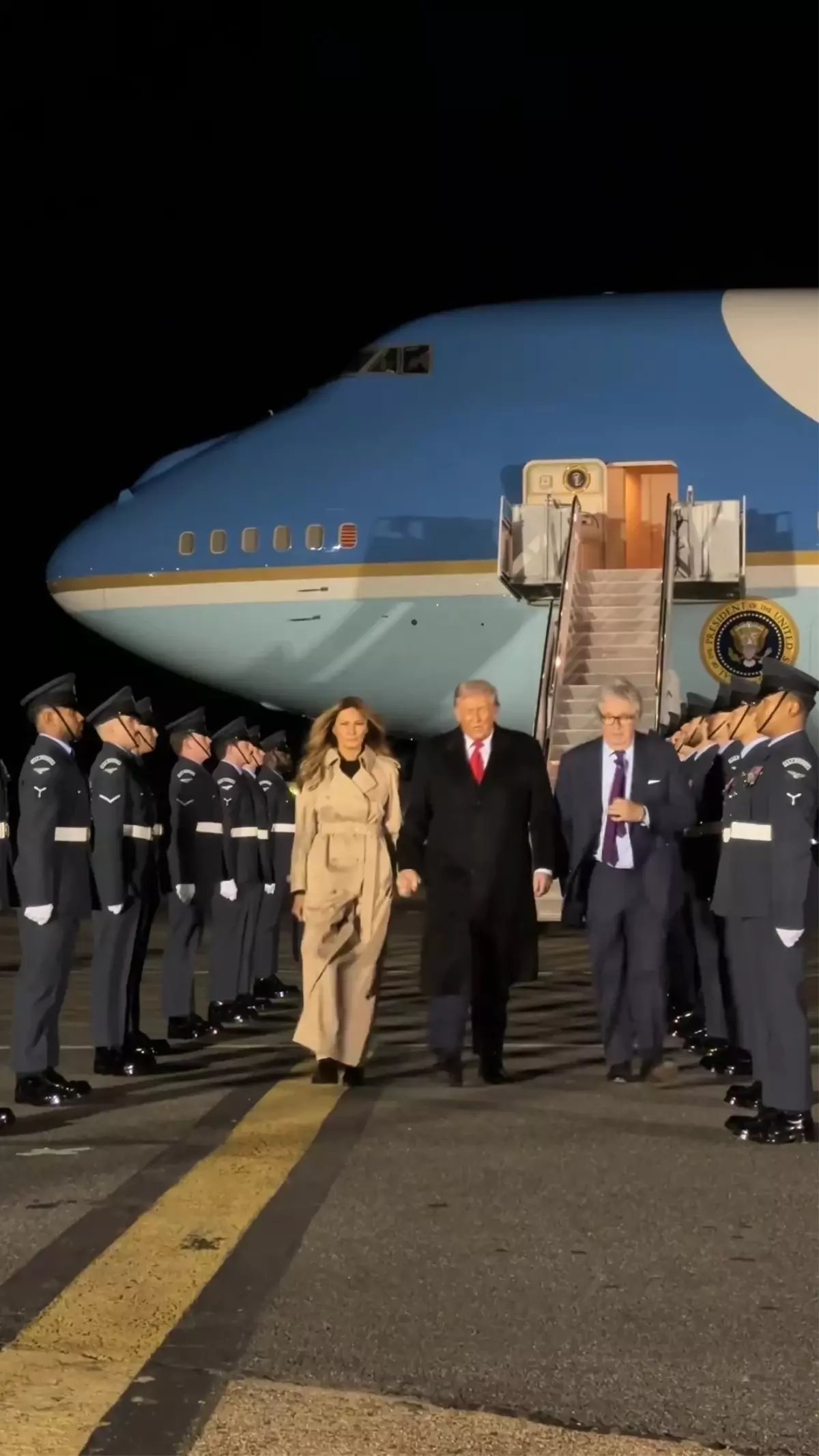 Donald Trump, İngiltere'yi Ziyaret Etti