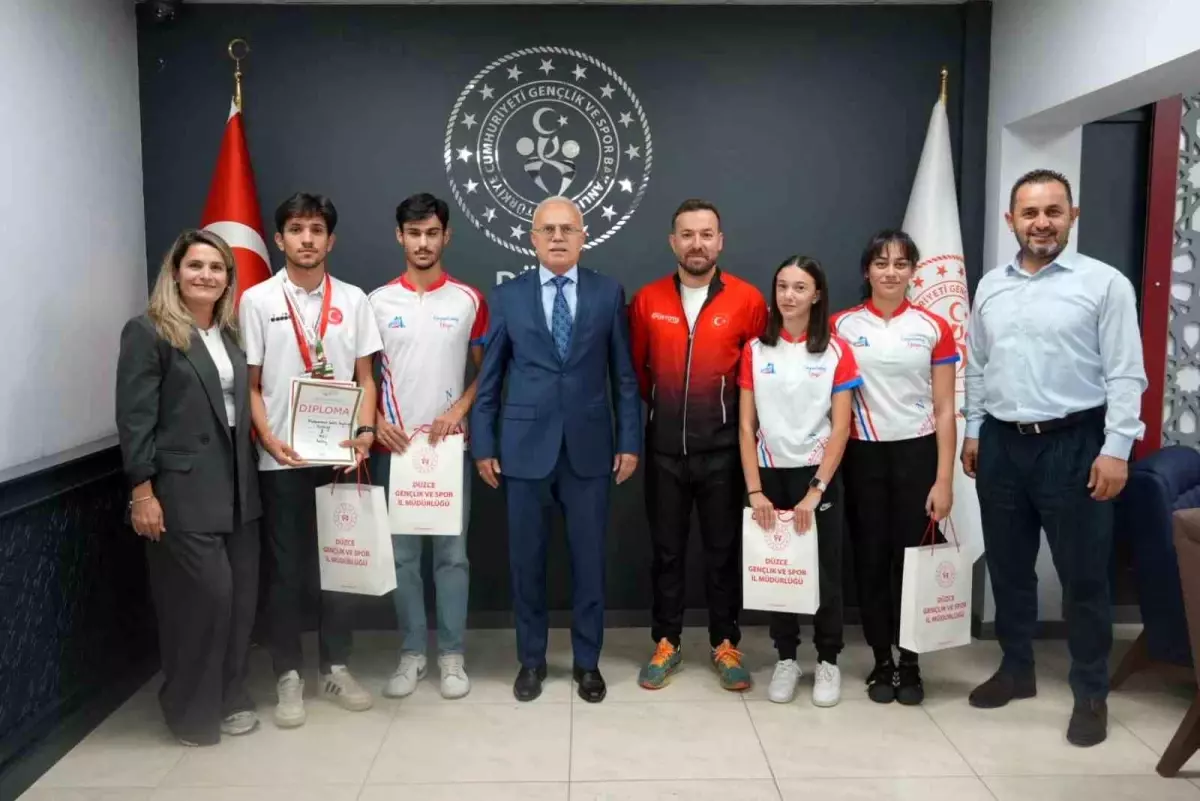 Oryantiring Sporcularına Destek Ziyareti