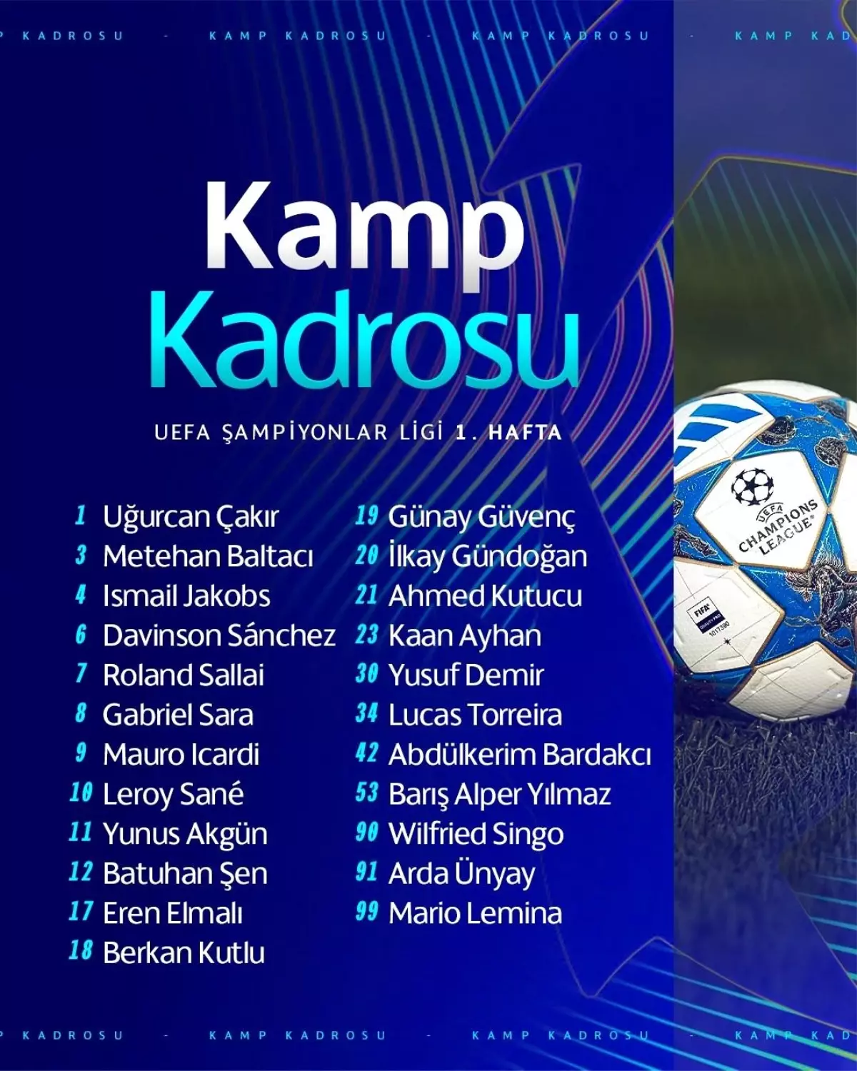 Galatasaray, Eintracht Frankfurt Maçı İçin Almanya'ya Gitti